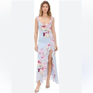 NWT Runaway The Label Inayah Maxi Dress in Floral Cadence Print - Size Small